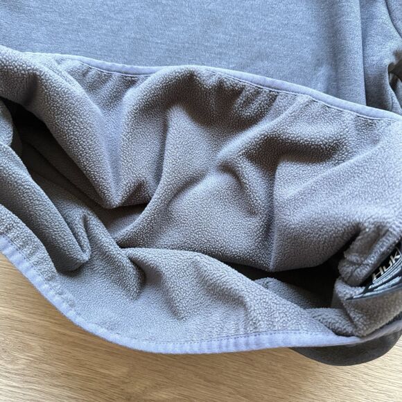 Huk Fin Hoodie Men Large Gray Base Layer Performance Fishing Fleece - Picture 9 of 12